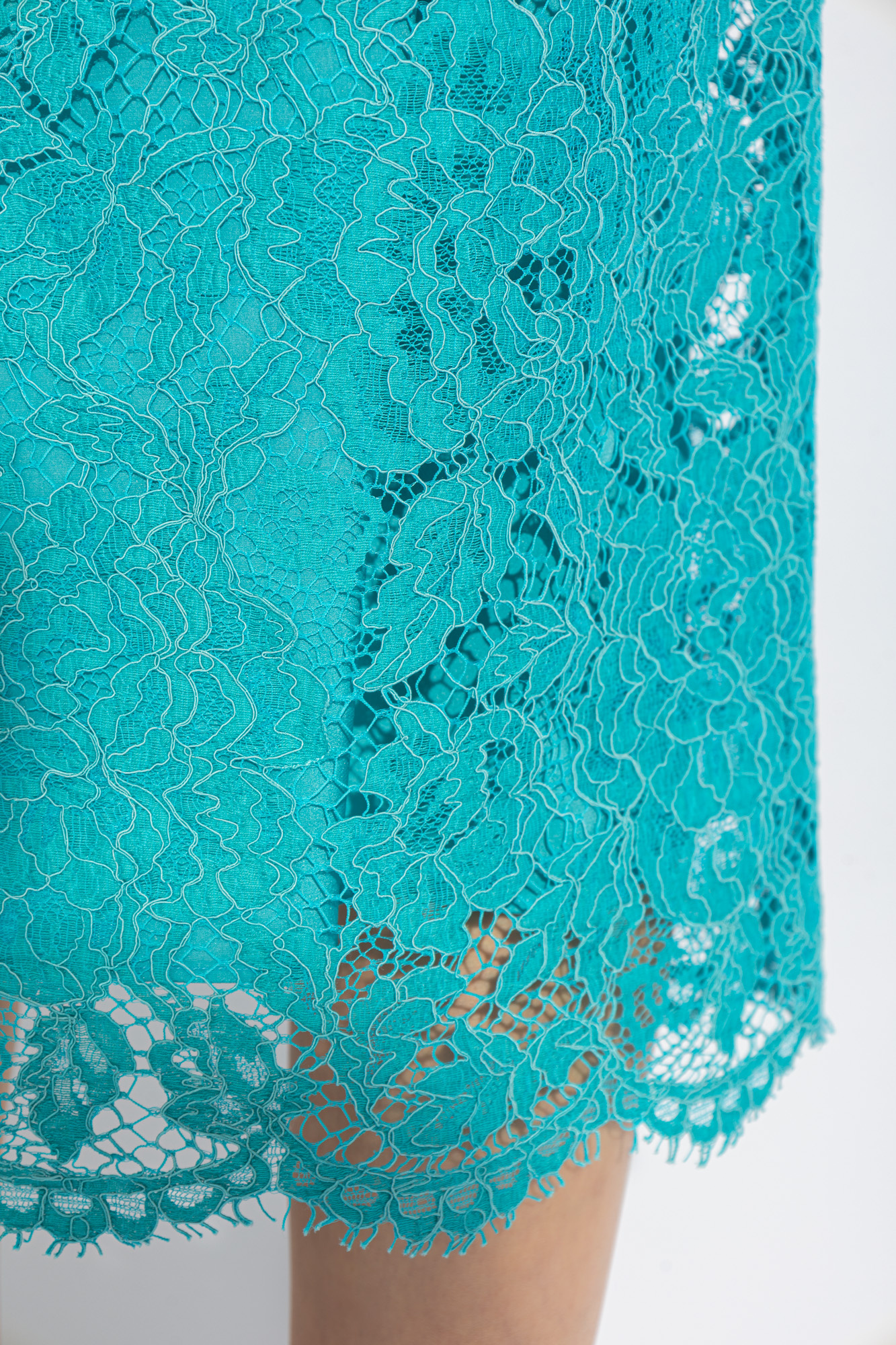 スカート DOLCE & GABBANA Lace skirt Light Blue F4B7ITHLM7L Dolce & Gabbana Lace skirt - Light Blue - Women